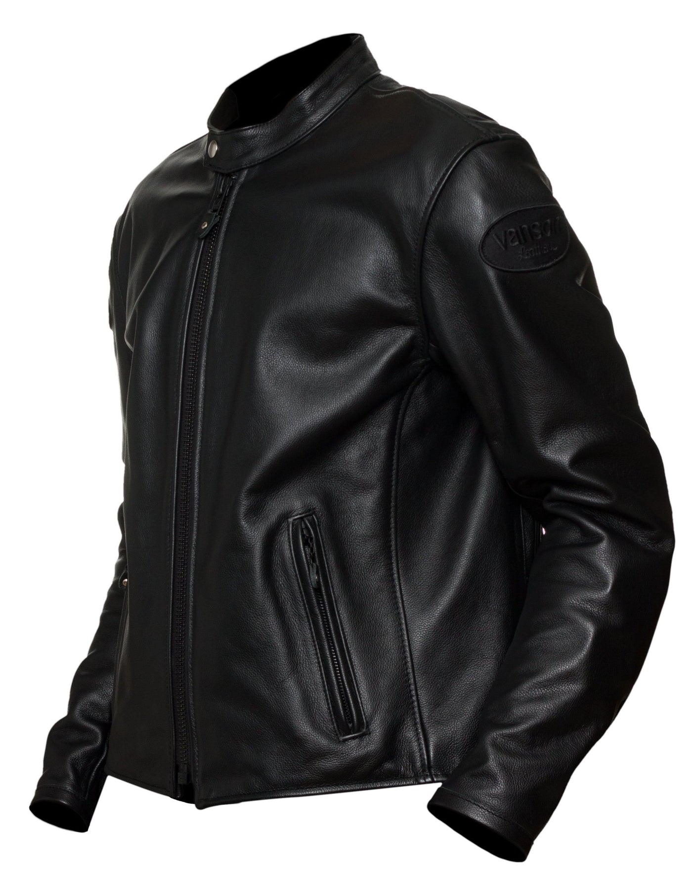 Vanson - Drifter Mk2 Jacket (Model DRF2 FIRE) - Black